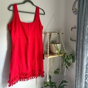 Lulu's Red Mini Dress